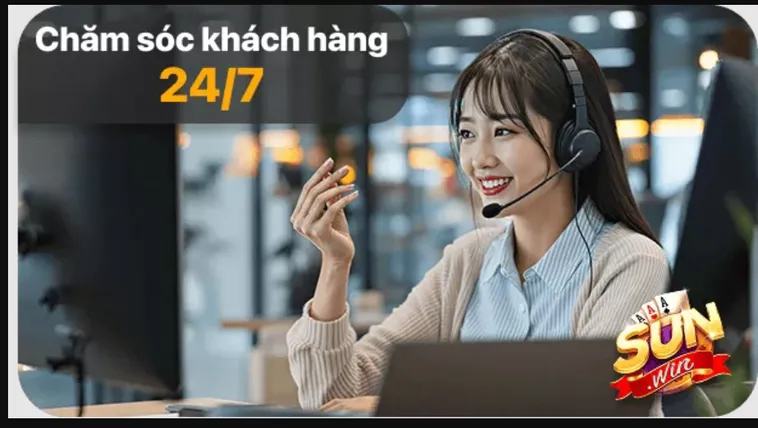 Tổng đài Sunwin chăm sóc khách hàng 24/7.